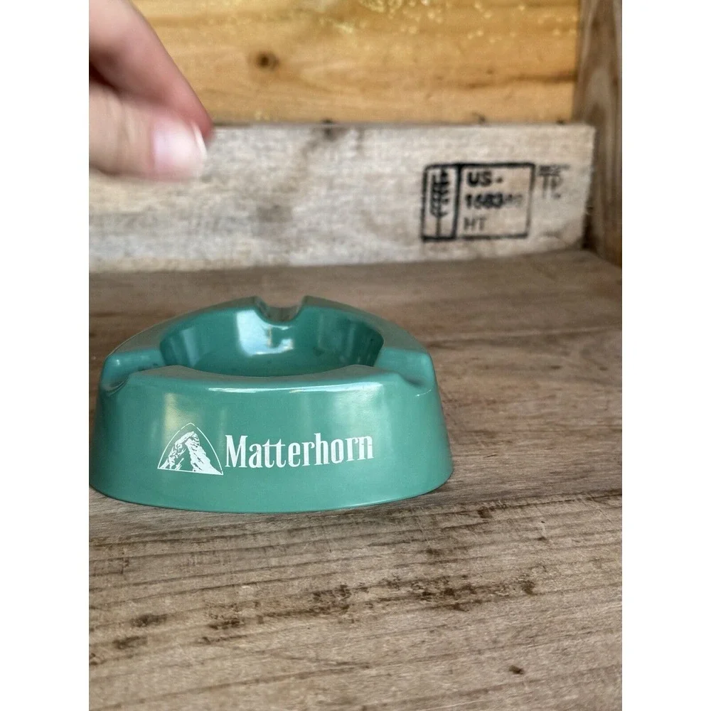 Vintage Matterhorn Plastic Ashtray Bar Decor Mancave Decor Ash‎ Tray